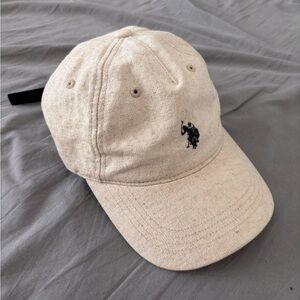 Beige Polo Ralph Lauren cap
